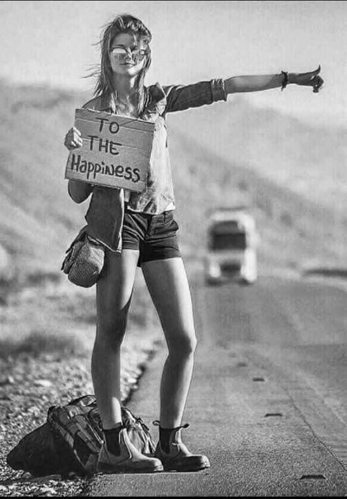 Luckily - Hippie, Happiness, Road