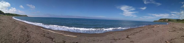 Some summer panoramas - My, Summer, Sea, Sakhalin, Gornozavodsk, Панорама, The photo