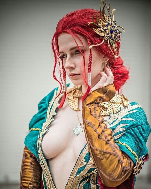 Triss Merigold - NSFW, Triss Merigold, Witcher, Cosplay, 