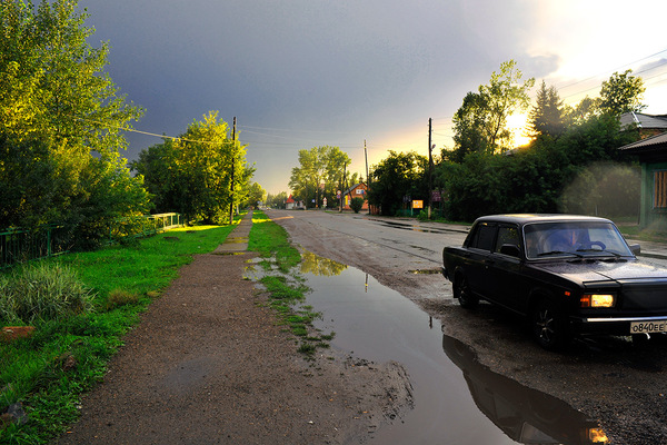 August coming soon... - The photo, Siberia, Road, Forest, Flowers, Nature, August, Longpost