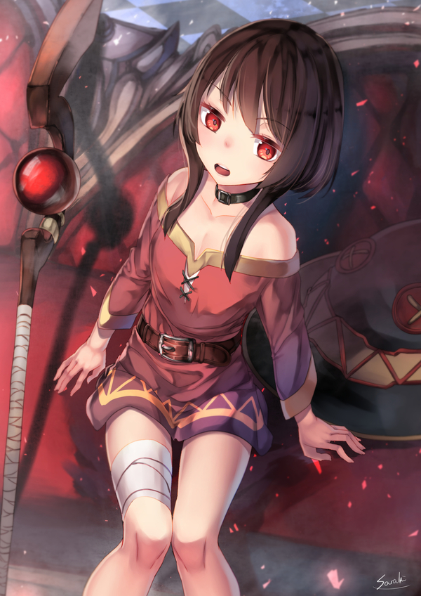 Megumin - Anime art, Anime, Megumin, Konosuba, 