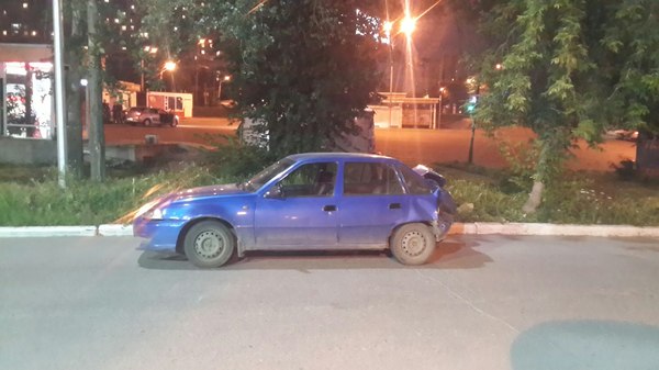 New NEXIA hatchback ... - Car, Road accident, , Yekaterinburg, Longpost, Daewoo nexia