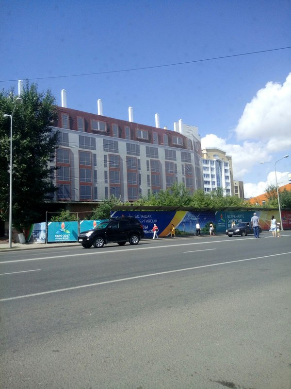 Painting is cheaper than building - Astana, New house, Technologies