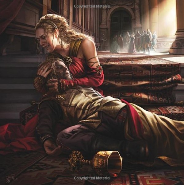 Sersia Lannester art - Game of Thrones, Art, Longpost, Cersei Lannister