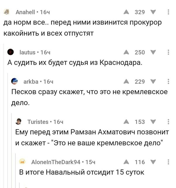 Kremlin - Comments on Peekaboo, Politics