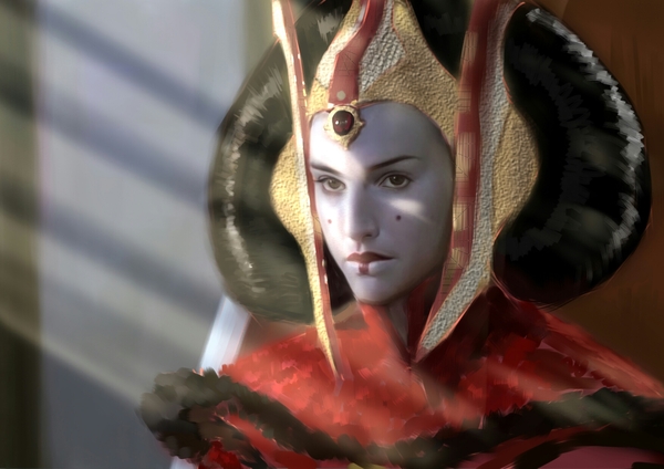 Queen Amidala by Fhoneward - Star Wars, Art, , Padme Amidala, 