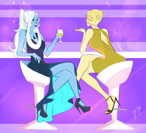   Steven Universe, Yellow Diamond, Blue Diamond