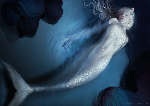 Mermaid dream - Art, Images, Art, Mermaid, Drawing, Fantasy