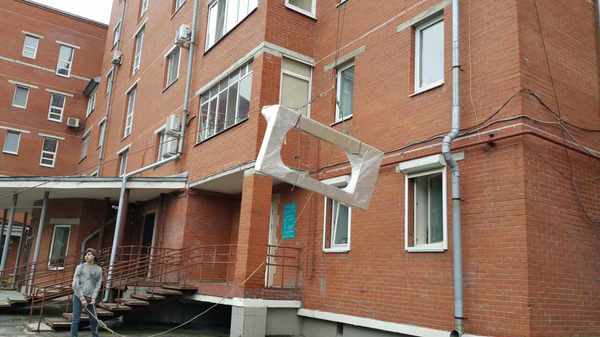 Мой первый в жизни опыт Переезд, Мебель, Перенос, Подъем, Окно, Впихивание, Скалолазание, Длиннопост