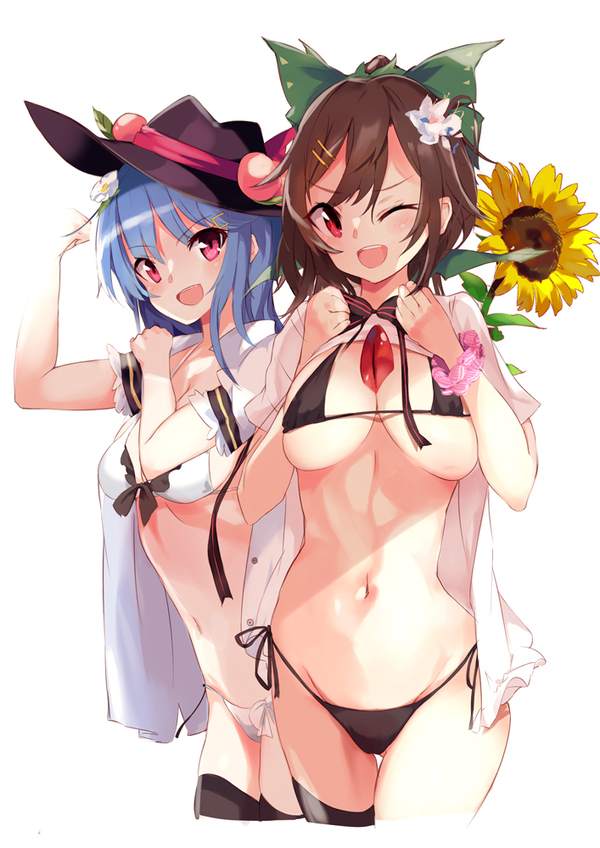 Reiuji Utsuho � Hinanawi Tenshi