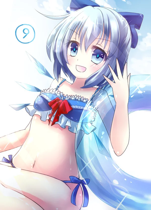 Суббота в Генсокё - NSFW, Аниме, Anime Art, Touhou, Cirno, Flandre Scarlet, Komeiji Koishi, Daiyousei, Kazami Yuuka, Длиннопост