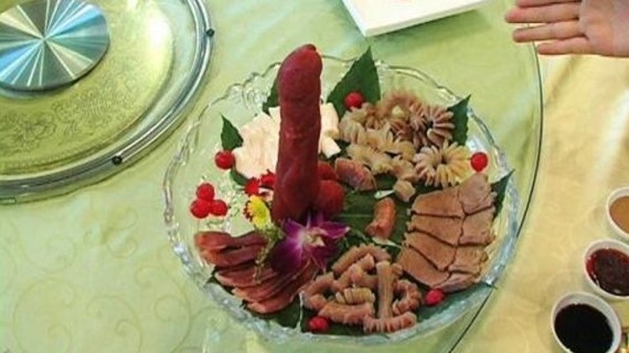 Animal Penis Restaurant in China - NSFW, Resotran, Penis, Guolizhuang, Guo Li Zhuang, Waiters, Food, Longpost