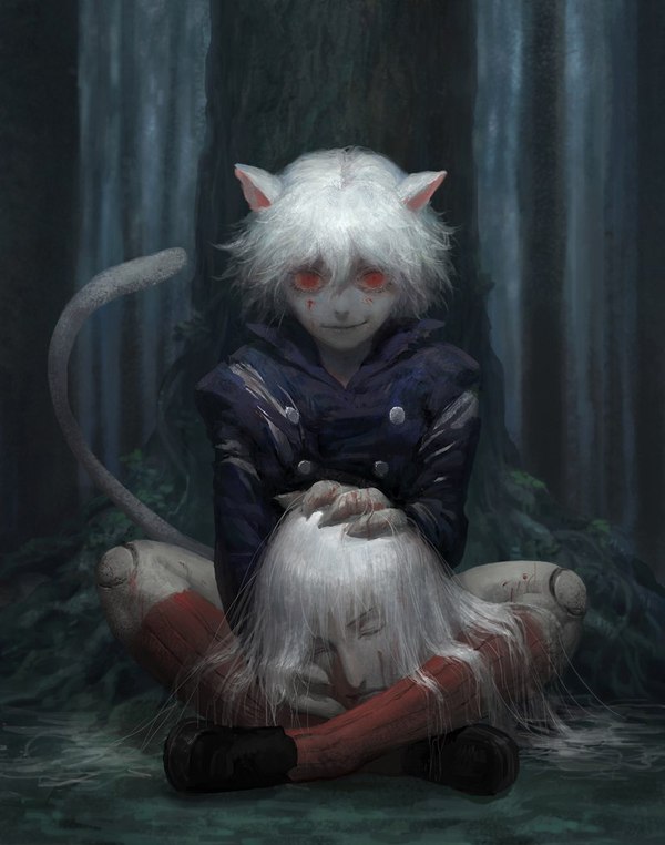 Hunter x Hunter Hunter X Hunter, Anime Art, , , Neferpitou, Hisoka, Chrollo Lucilfer, Alluka Zoldyck