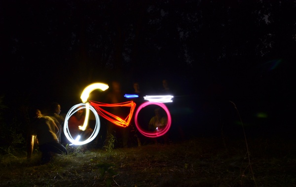 Weekend at the Grabovsky reservoir (VeloZhdanovka and VeloEnakievo) - My, Weekend, A bike, Longpost