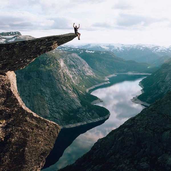 Troll tongue, Odda, Norway - Norway, Beautiful view