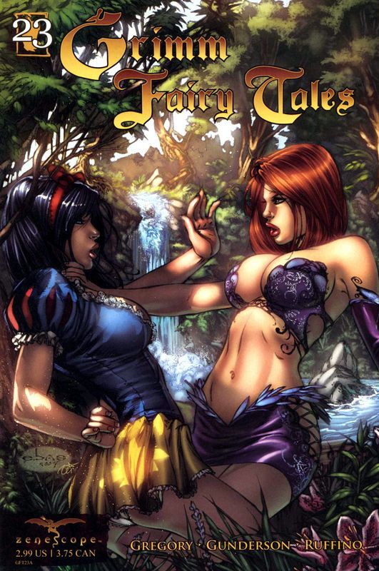 Grimm Fairy Tales, выпуск #23: «Белоснежка и Красная Роза», часть 1 - Сказка, Комиксы, Grimm Fairy Tales, Графические новеллы, Сказки на новый лад, Длиннопост