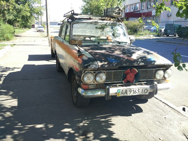 Here is such a Kotospas - My, Retro car, Animal Rescue, Miracle, Retro, Longpost, Moskvich