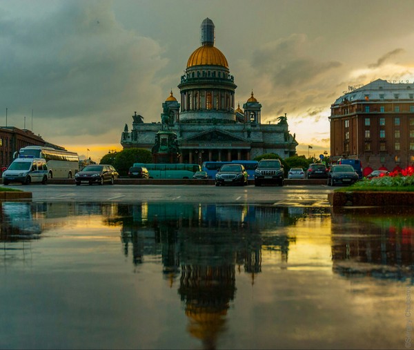 Дождливый Питер.. - Санкт-Петербург, Пасмурно, Дождь