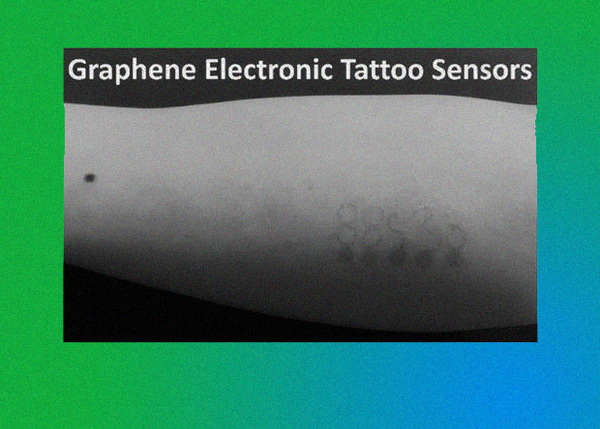 Scientists make conductive transfer tattoos out of graphene - The science, news, The medicine, Graphene, Tattoo