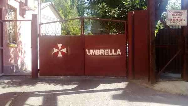 Is it time to start worrying? - My, Umbrella Corporation, Resident evil, Voronezh, The photo