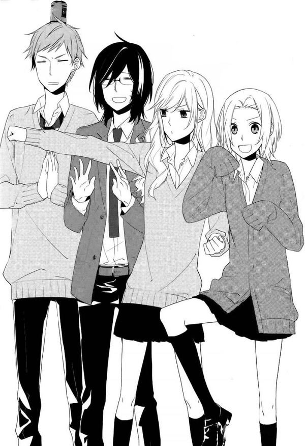 Horimiya - Манга, Не аниме, Horimiya, Ishikawa Toru, Miyamura Izumi, Hori Kyoko, Yoshikawa Yuki