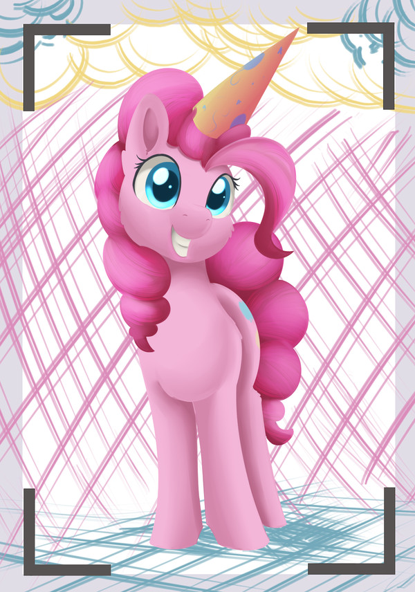 Unicorn Party My Little Pony, Ponyart, Pinkie Pie, Xduskstarx