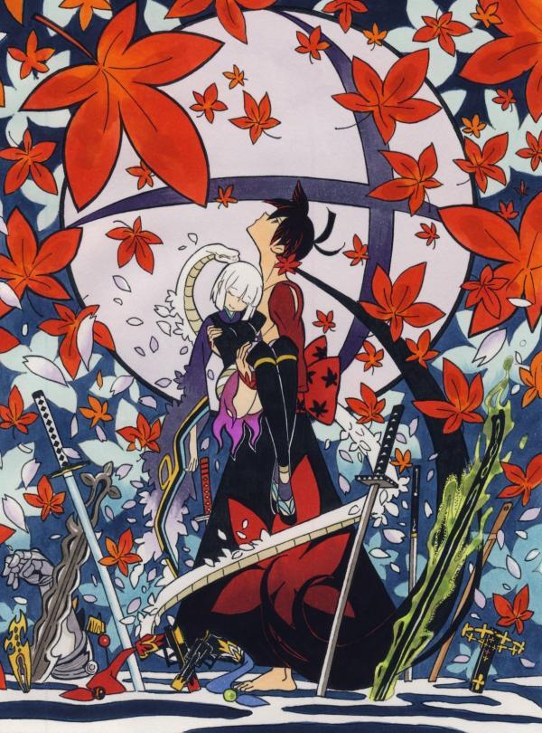 Strategist and her sword - Anime art, Anime, Katanagatari, , 