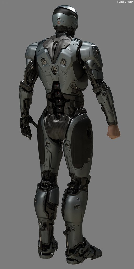 Concept Art  RoboCop - Concept Art RoboCop, Арт, Длиннопост