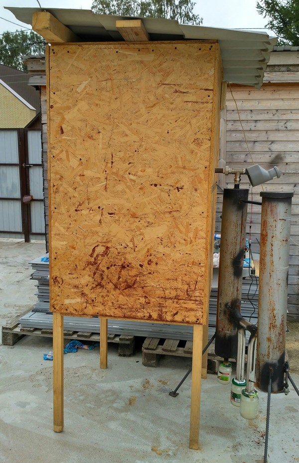 Do-it-yourself smokehouse. - My, With your own hands, Homemade, Food, Longpost, 