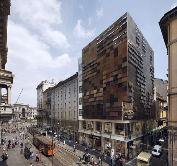 Breathing building in Milan. - , Art, Modern Art, Architecture, Longpost