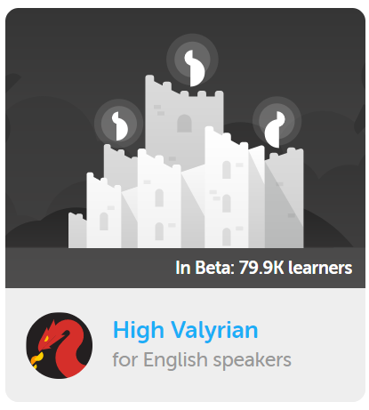 High Valyrian is now on Duo - My, Valyrian language, Game of Thrones, Duolingo, Foreign languages