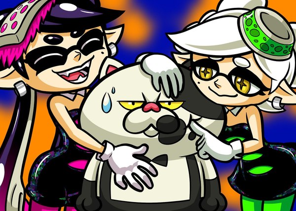 It was - it was - Splatoon, Woomy, Inklings, Squid Sisters, Off the hook, Art