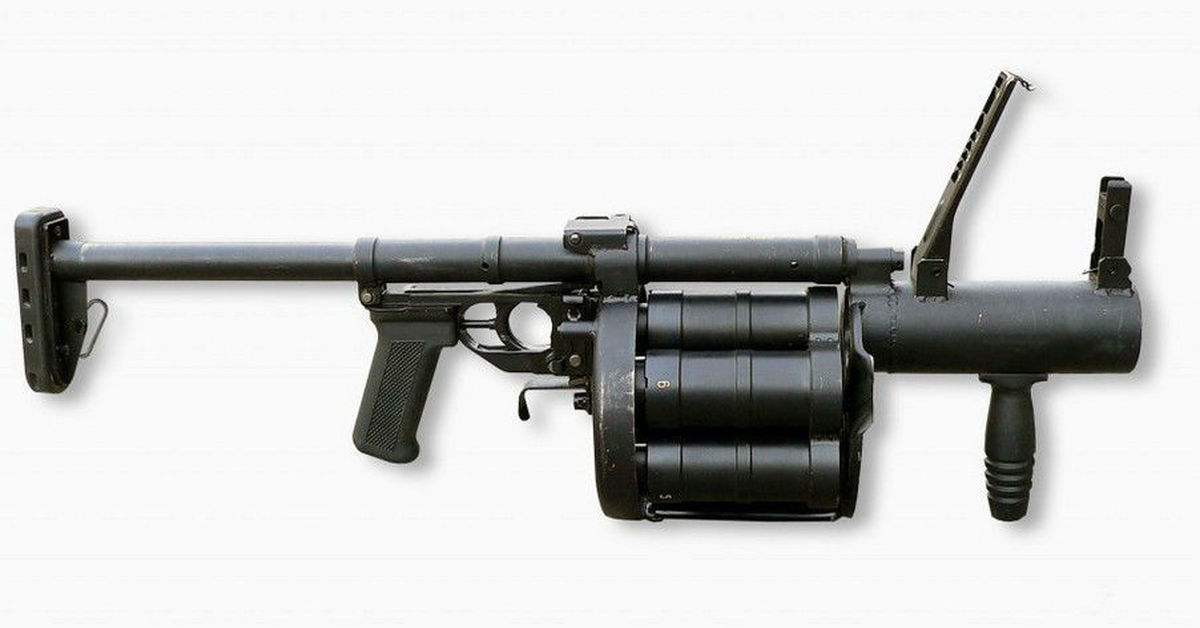 Гном — 40-мм ручной шестизарядный револьверный гранатомет РГ-6 Вампир — 105...