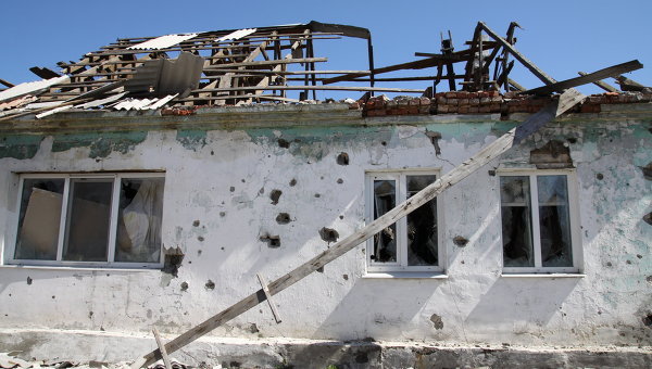 14 houses have been damaged or destroyed by shelling by the Armed Forces of Ukraine since the evening in the DPR - Politics, Donbass, Destruction, DPR, APU, Shelling