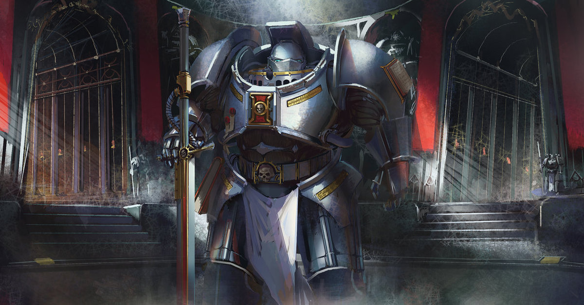Серый рыцарь, Warhammer 40k, Wh Art, Grey Knights, Космодесант, Hammk.