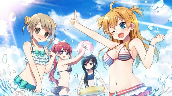 Anime Art - Summer, Anime art, , Anime original, Bikini