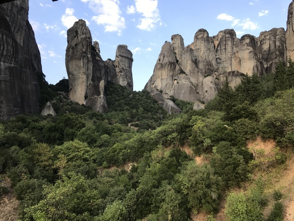 When the view from the window is really gorgeous - , , Greece, Meteora Monastery