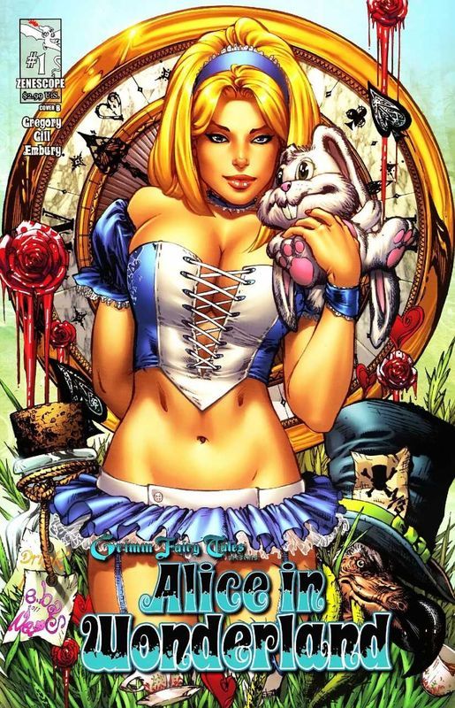 Grimm Fairy Tales Presents: Alice in Wonderland Part 1 - NSFW, Story, Comics, Grimm Fairy Tales, Graphic novels, Fairy tales in a new way, Longpost, Alice in Wonderland