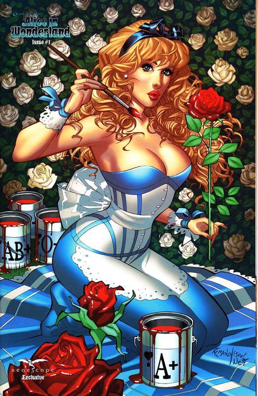 Grimm Fairy Tales Presents: Alice in Wonderland Part 1 - NSFW, Story, Comics, Grimm Fairy Tales, Graphic novels, Fairy tales in a new way, Longpost, Alice in Wonderland