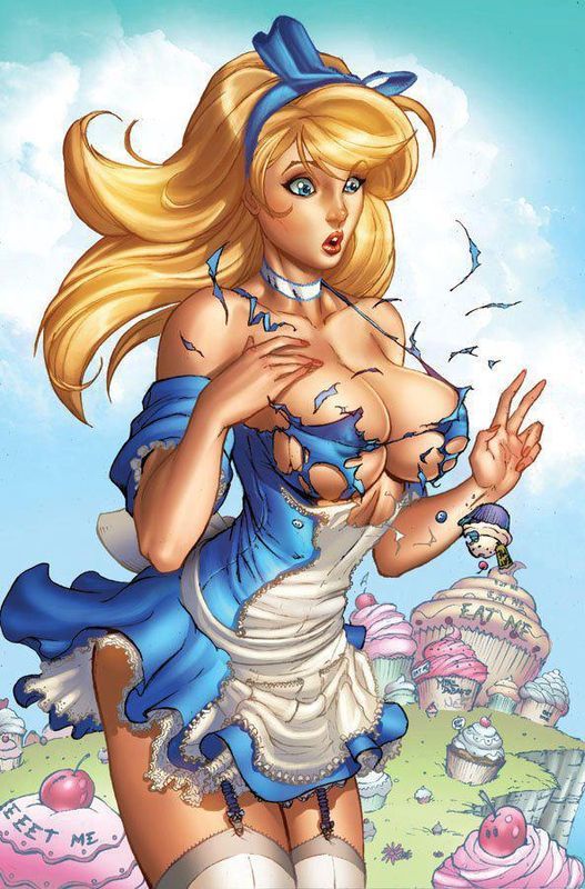 Grimm Fairy Tales Presents: Alice in Wonderland Part 1 - NSFW, Story, Comics, Grimm Fairy Tales, Graphic novels, Fairy tales in a new way, Longpost, Alice in Wonderland