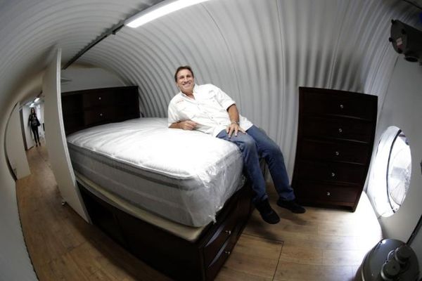 Personal nuclear bunkers are rapidly gaining popularity in the US - USA, , North Korea