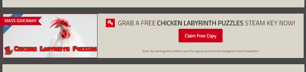 CHICKEN LABYRINTH PUZZLES  (IndieGala)