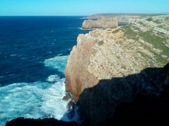 Beautiful places. - My, Sea, beauty of nature, Portugal, Photo on sneaker, Longpost