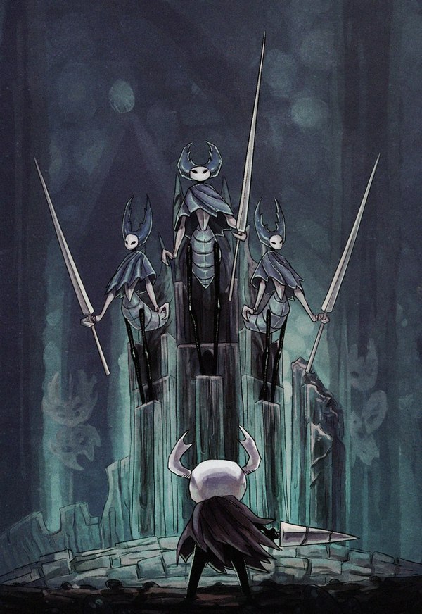 Mantis Lords - Арт, Игры, Hollow Knight