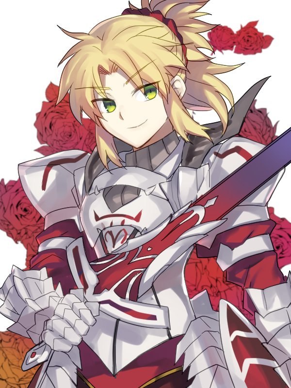 Saber of Red - Mordred - Anime, Anime art, Fate, Fate apocrypha, Fate grand order, , Mordred