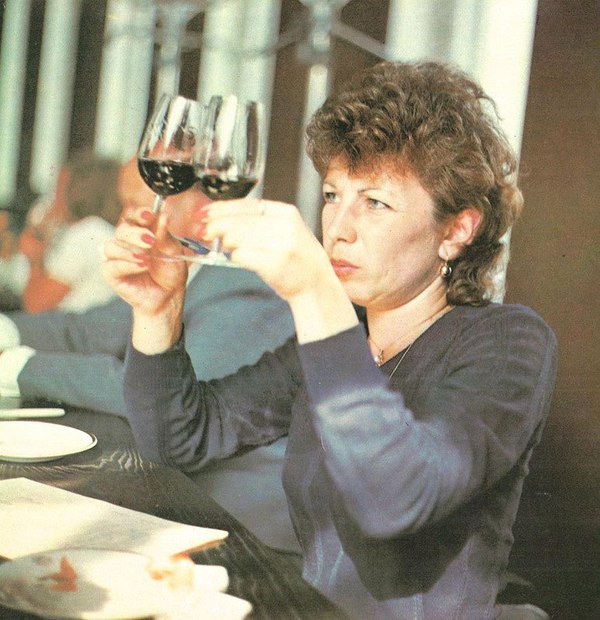 Tasting at the research institute Magarach, Yalta, 1980s - the USSR, Yalta, , 1980, The photo