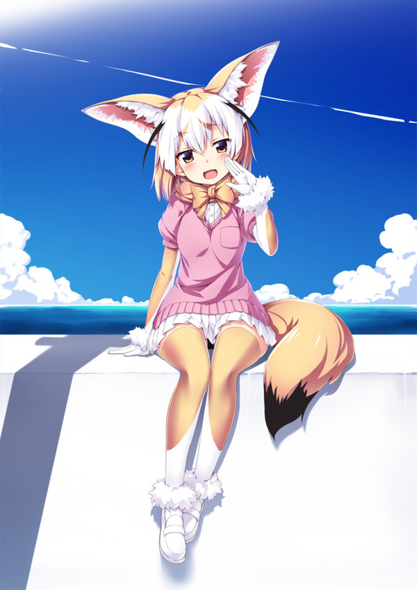 Anime Art - Anime, Anime art, Kemono friends, Fennec