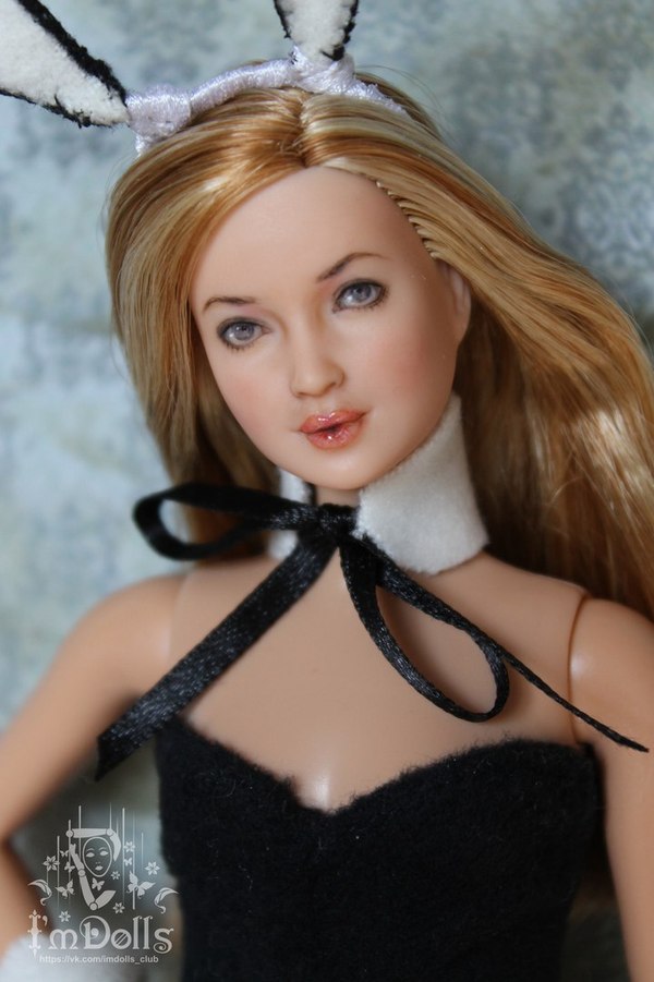 To my subscribers. Bridget Jones)) - NSFW, My, Barbie, Doll, Ooak, Bridget Jones, Repaint, Wife, Longpost