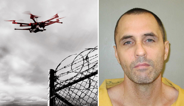 In the US, a prisoner escaped from prison with the help of a drone and wire cutters - Drone, , , , The escape, Jail break, South Carolina, USA