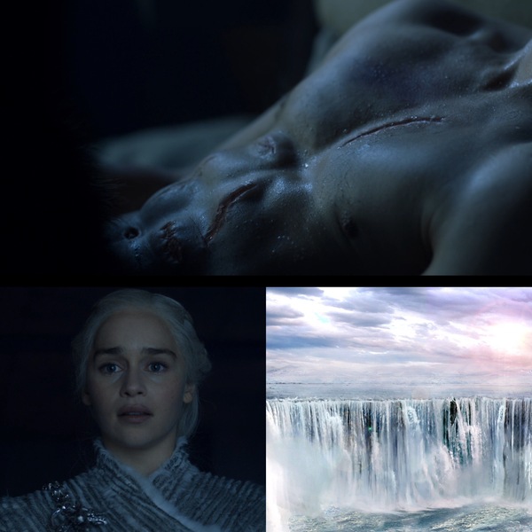 On the wave of the 6th series - Game of Thrones, Daenerys Targaryen, Jon Snow